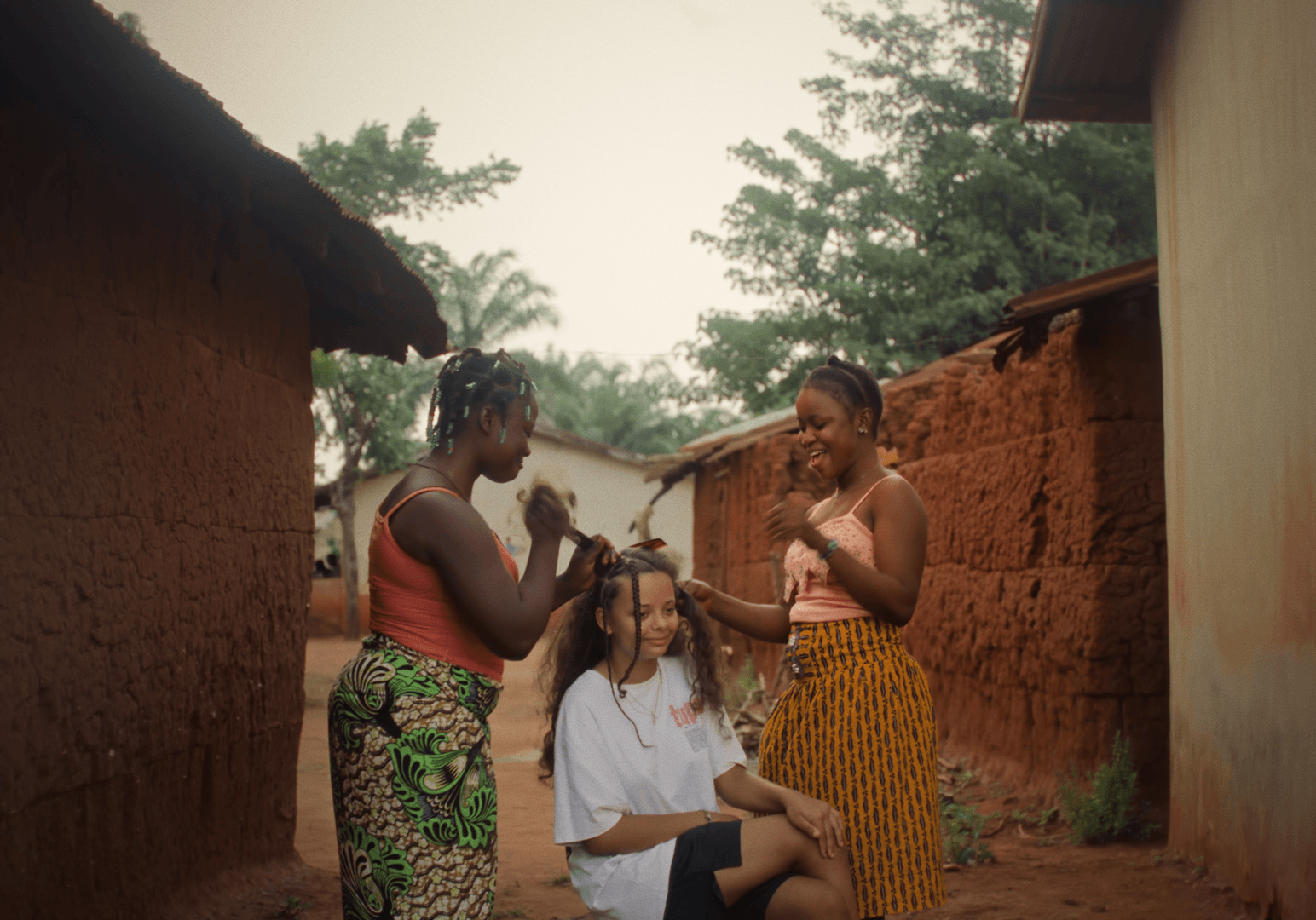 Ambiance de groupe pendant un circuit accompagné